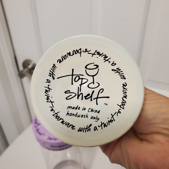 Top Shelf "Why Limit Happy to an Hour?" Wine Glass, all occasion gift - Picture 5 of 10